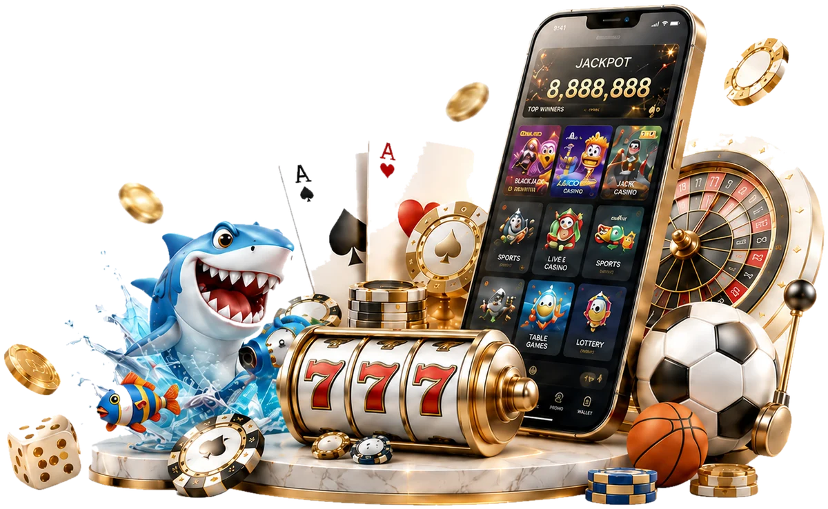 Premium casino and sports entertainment — mobile app, slots, cards, roulette and more